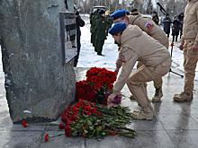 В Камышлове открыли мемориал «Павшим во имя живых»