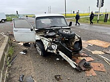 Водитель «Нивы» погиб в жестком ДТП в Краснодарском крае