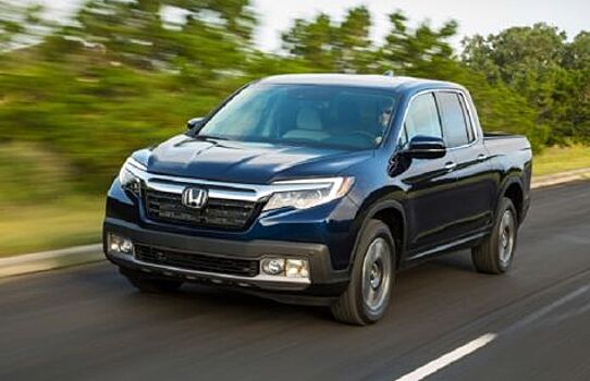 На рынок вышел обновленный пикап Honda Ridgeline