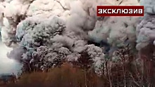«Проскочили!»: очевидцы показали огромное облако пепла вулкана Шивелуч
