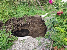 Неподалеку от Челябинска образовался огромный провал