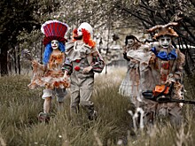 Участники творческого коллектива «За гранью нереального» из Дзержинска перевоплотились в клоунов