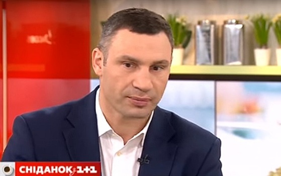 Кличко оконфузился с названием улицы украинской столицы