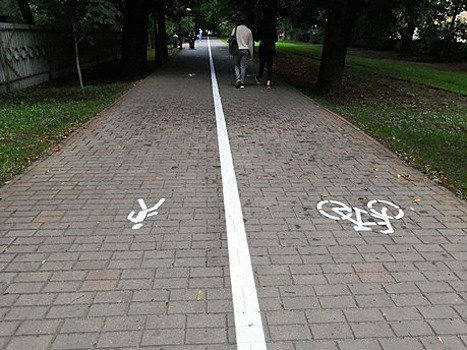 В Калининграде появилась ещё одна велодорожка