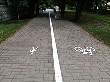 В Калининграде появилась ещё одна велодорожка