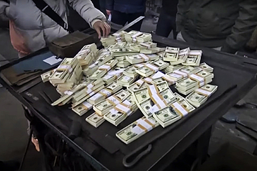 В Казахстане эффектно избавились от фальшивого миллиона долларов