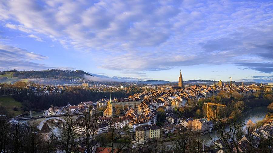 Место взрыва на горнолыжном курорте в Швейцарии сняли на видео