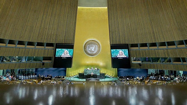 Израильская делегация устроила демарш в ООН