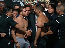 Альварес победил Головкина, став чемпионом мира по версиям WBA, WBC и IBO