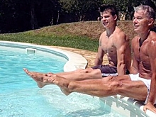 Быстрее, выше, сильнее: 13 самых спортивных звёздных пап