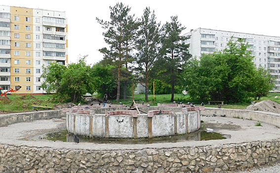 Старый фонтан восстановят в Искитиме