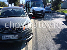 На Политехнической столкнулись четыре автомобиля и автобус №63