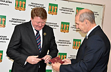 Роман Чернов удостоен знака «Почетный гражданин города Пензы»
