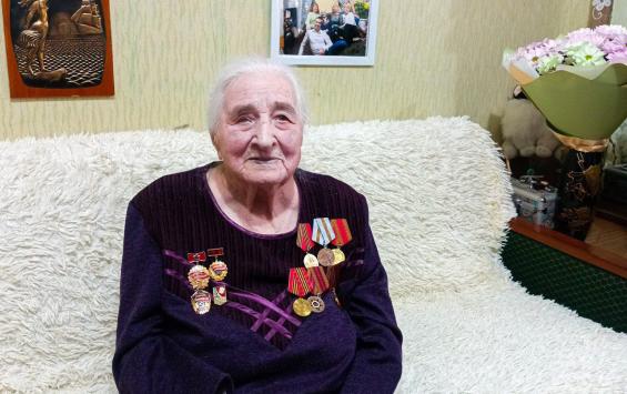 В Курске поздравили со 100-летием ветерана Великой Отечественной войны