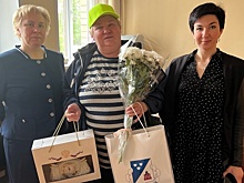 95-летняя жительница Савёлок получила поздравления с юбилеем