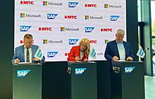 МТС, Microsoft и SAP будут вместе развивать облачные технологии в России