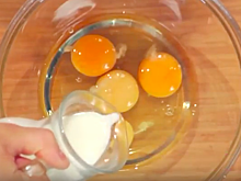 Воспоминание о школе: омлет "детский"