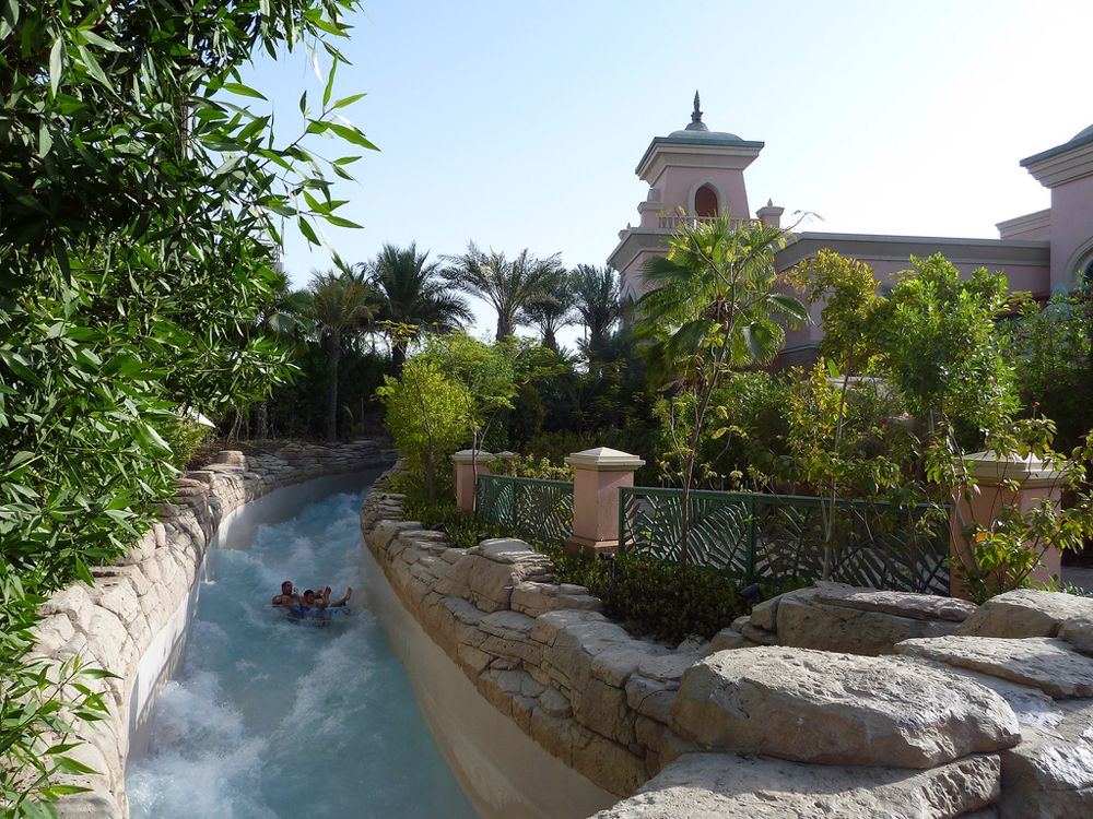 Аквапарк Aquaventure, Дубай, ОАЭ, Ближний Восток