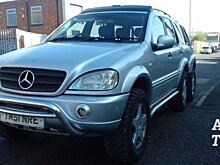 В продаже появился уникальный пикап Mercedes-Benz ML