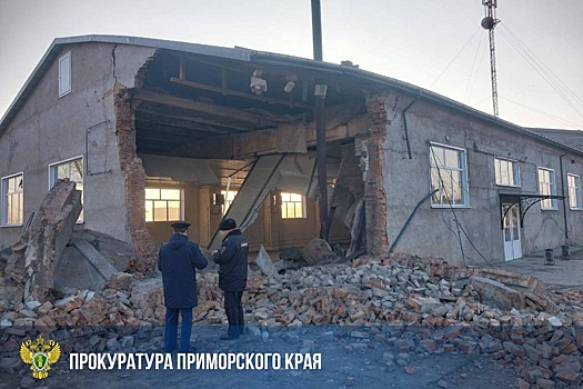 В приморском поселке произошел взрыв в котельной