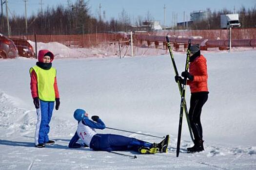 Корейская биатлонистка заставила выложиться лыжников в Салехарде по полной