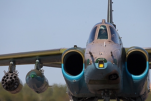 Грузия подняла в воздух первый восстановленный Су-25