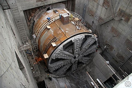 На Кожуховской линии метро с начала года построено более 2,5 км тоннелей