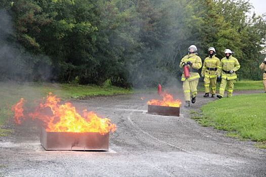 Пожарная дружина из Елани стала лучшей на областных соревнованиях по пожарно-строевой подготовке