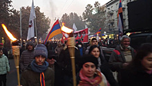 Национал-демократы провели акцию протеста в Ереване. Видео