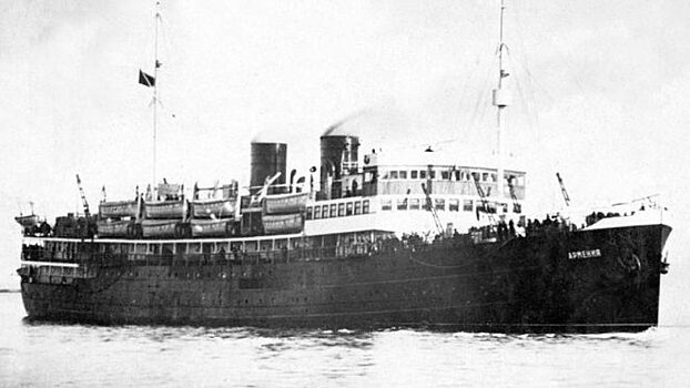 Какие пассажирские суда были потоплены во время Второй мировой