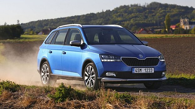 Skoda выпустила «брутальную» версию Fabia Scoutline