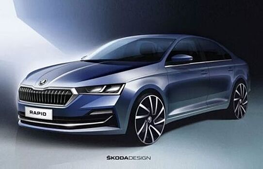 Новый Skoda Rapid превратился в седан