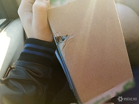 "Почта России" доставила кемеровчанину дырявую посылку