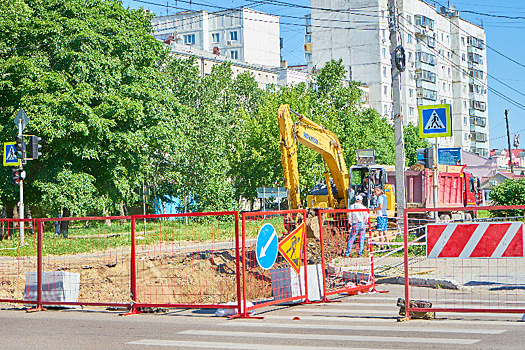 В Благовещенске на день перекрыли улицу Красноармейскую