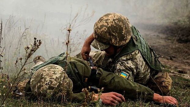 РВ: Бойцы ВДВ ВС России точно ударили миной в толпу боевиков ВСУ во время боев у Кременной