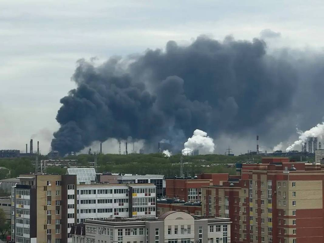 В Череповце произошел пожар в цехе Северстали