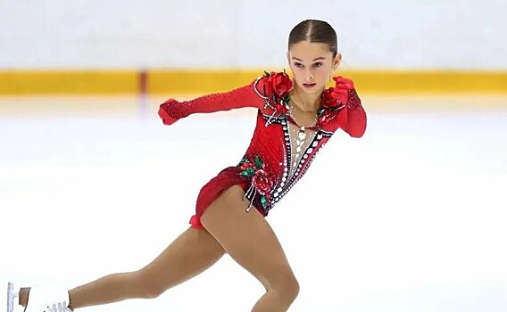 Алена Жилина исполнила на тренировке каскад из четверного и тройного тулупа