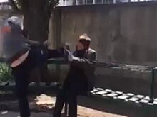 В Сети появилось видео, как «атошник» избил лауреата премии «Гордость страны» за то, что он не на фронте (ВИДЕО 18+)