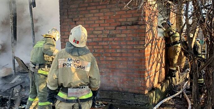 В Волгодонске на пожаре погиб мужчина