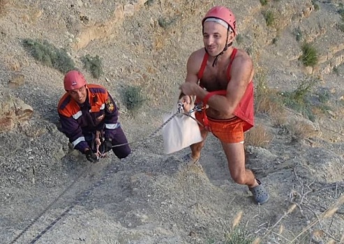 Под Анапой спасли туриста из Москвы