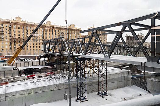 Пешеходный мост на вокзале Кутузовская обеспечит быструю пересадку с МЦД на метро