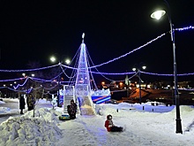 В Омске назвали победителя конкурса на лучшее новогоднее оформление города