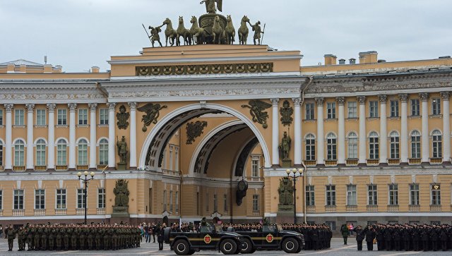 В Петербурге авиация ЗВО провела репетицию парада Победы