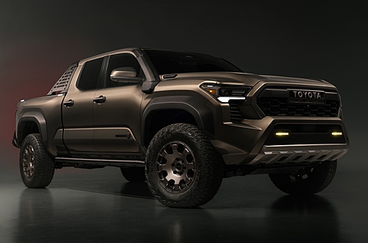 Новая Toyota Tacoma: гибридная установка и версии для бездорожья