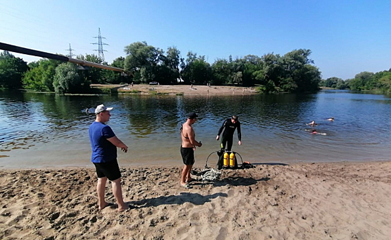 Сегодня в Курске на Суворовском пляже погиб 38-летний мужчина