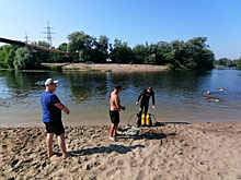 Сегодня в Курске на Суворовском пляже погиб 38-летний мужчина