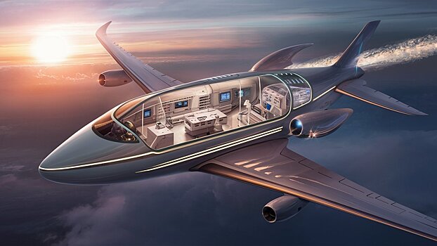 В России провели первый полет летающей лаборатории с двигателем ВК-800