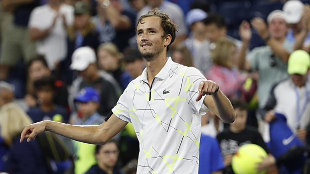 Ватутин опустился на 12 строчек в рейтинге ATP, Медведев — четвёртый