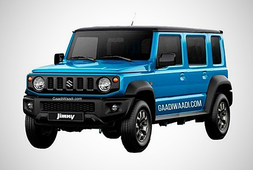 Внедорожник Suzuki Jimny сделают пятидверным