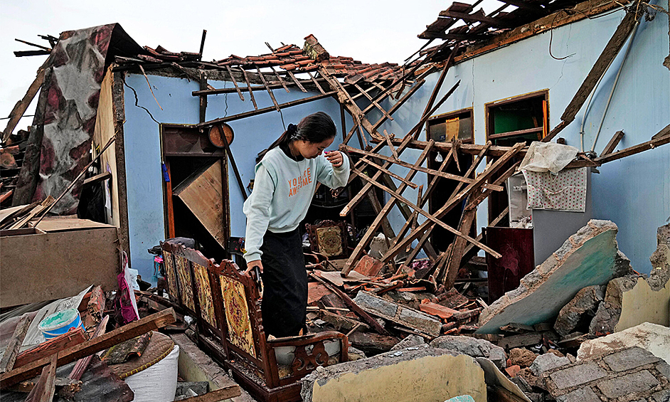 Последствия землетрясения в Чианджуре, Индонезия, 22 ноября 2022 года